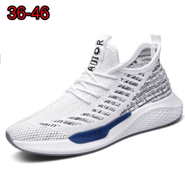 non-slip wear-resistant men's sports shoes 2019 breathable wild casual running shoes deodorant comfortable tennis men's, Black